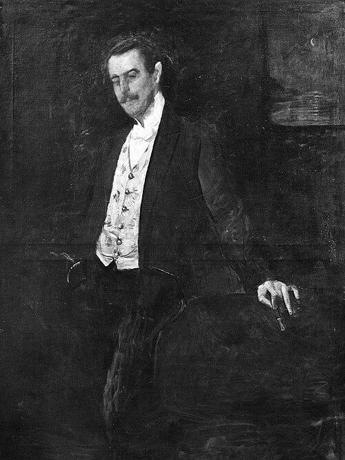 Vilhelm Krag, 1900, Christian Krohg