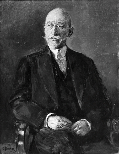 Hugo Wetlesen, 1920, Christian Krohg