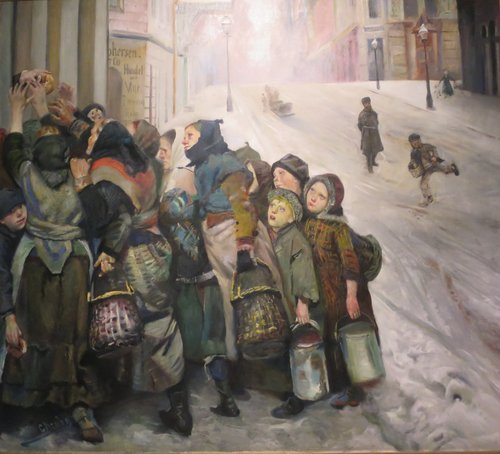 Struggle for Survival, 1889, Christian Krohg