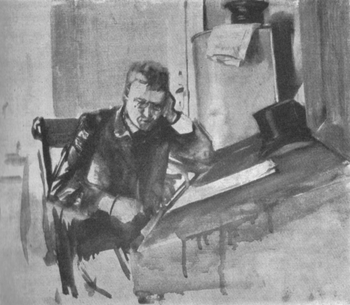 Gunnar Heiberg, 1887, Christian Krohg