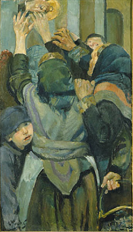 La lutte pour l'existence. étude, , Christian Krohg