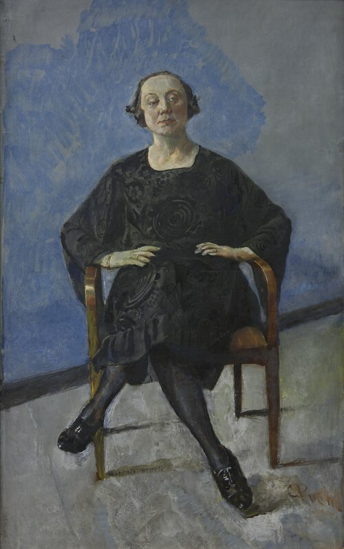 Naima Wifstrand, the Actress, 1922, Christian Krohg