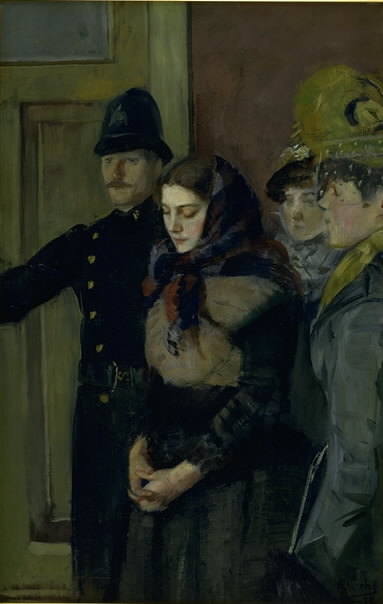Albertine, 1884, Christian Krohg