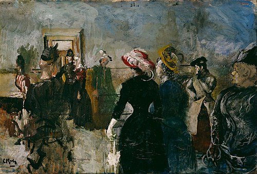 Albertine, 1917, Christian Krohg