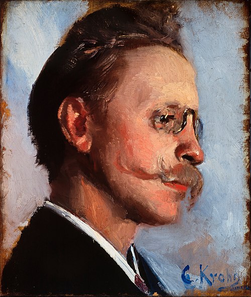 Otto Benzon, 1888, Christian Krohg