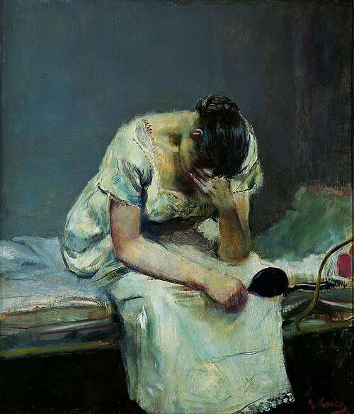 Madeleine, 1883, Christian Krohg