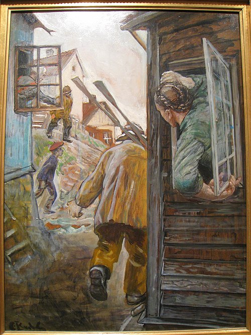 The herring are in, 2000, Christian Krohg