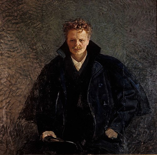 August Strindberg, 1893, Christian Krohg