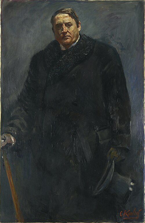 Johan Fahlstrøm, 1913, Christian Krohg