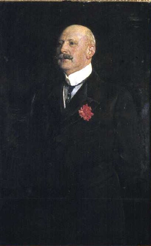Portrait of Fritz Wedel Jarlsberg, 1910, Christian Krohg