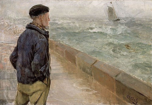 A French Sailor, 1897, Christian Krohg