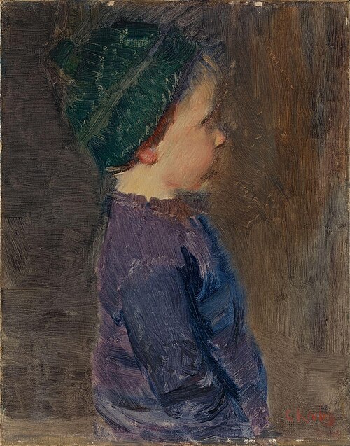A little Boy, 1890, Christian Krohg