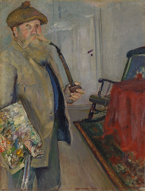 Autoportrait, 1883, Christian Krohg