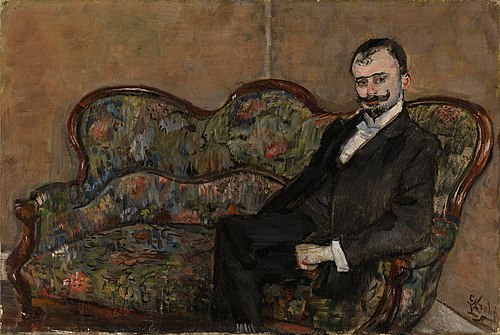 Portrait of Sigurd Bødtker, 1902, Christian Krohg