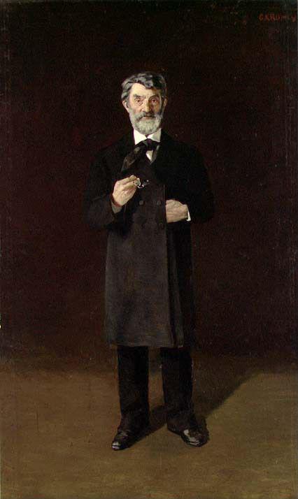 Prime Minister Johan Sverdrup, 1880, Christian Krohg