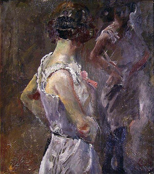 Toilet, 1912, Christian Krohg