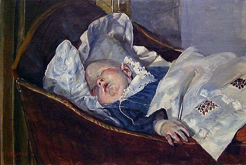 Tulla, the Artist's Grandchild, 1913, Christian Krohg