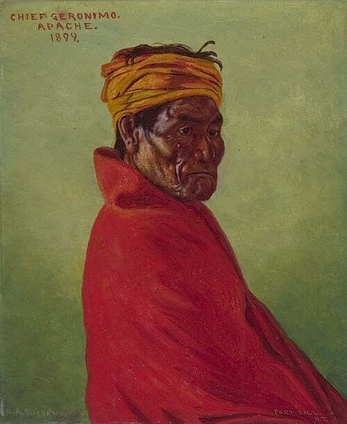 Geronimo, 1899, Elbridge Ayer Burbank