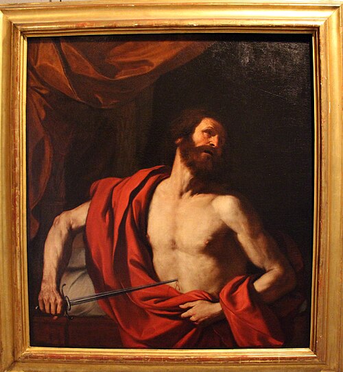 The Suicide of Cato, 1641, Le Guerchin