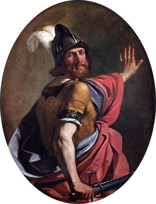Mars as a Warrior, 1634, Le Guerchin