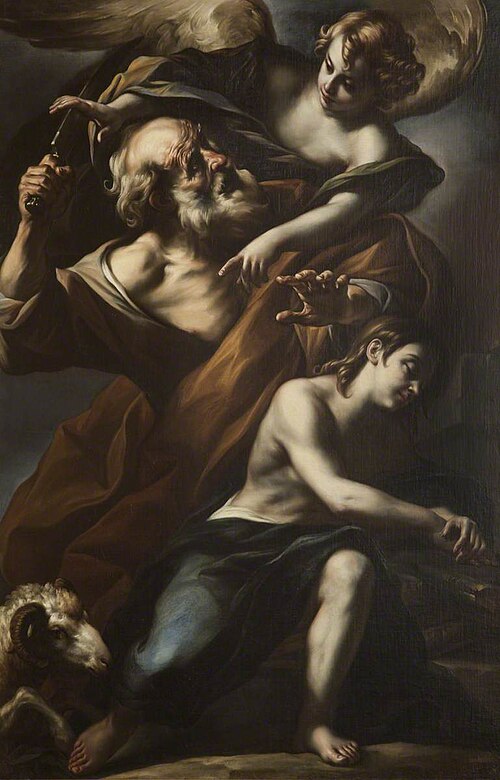 The Sacrifice of Isaac, 1660, Guercino
