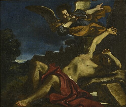 The Vision of St Jerome, , Guercino