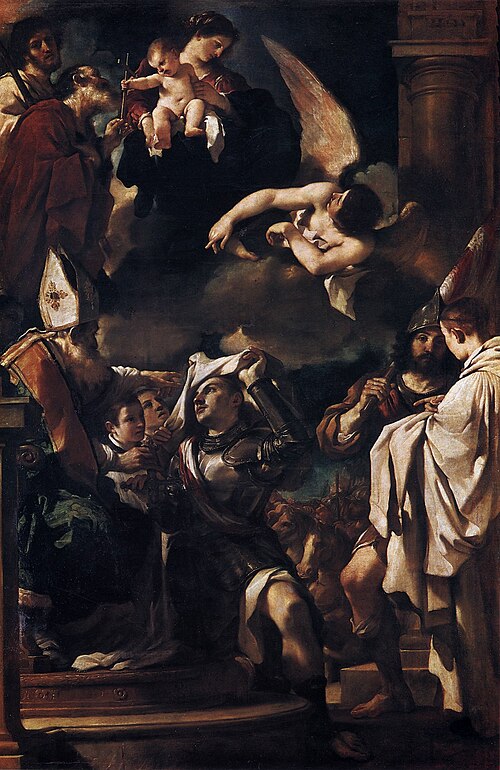 聖ギヨームの着衣式, , Guercino