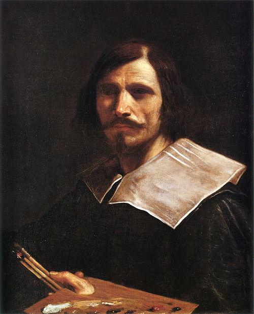 Self-portrait with a Palette, 1620, Guercino