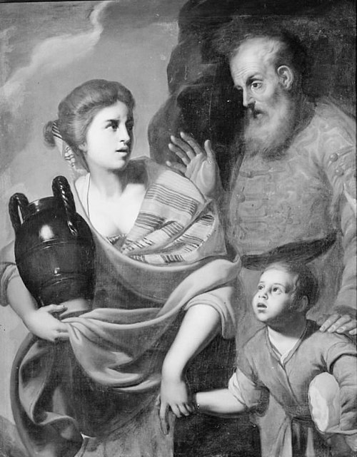 Abraham and Hagar, 1616, Guercino