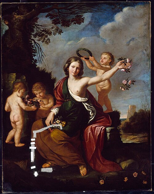 Primavera, , Guercino