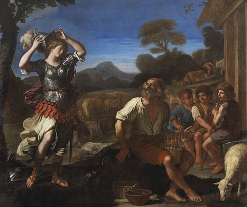 Erminia and the Shepherds, 1648, Guercino