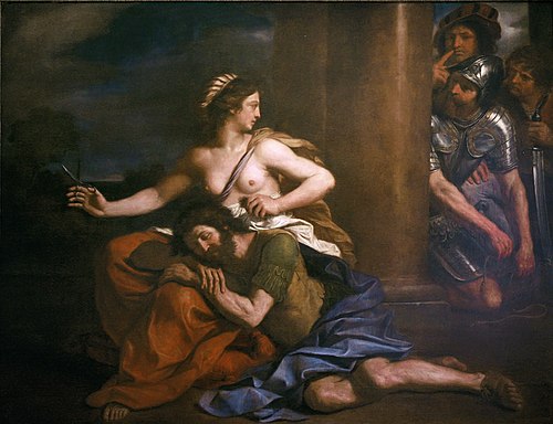 Samson and Delilah, 1654, Guercino