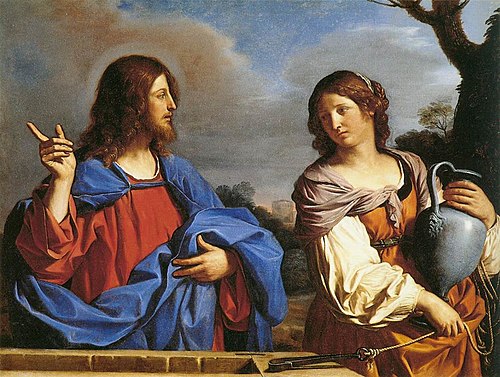Christ and the Woman of Samaria at the Well, 1640, Guercino