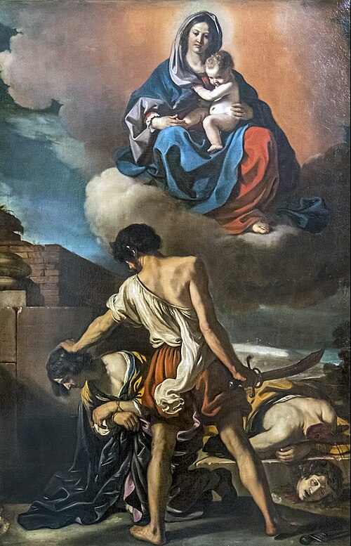 Martyrdom of Saints John and Paul, 1632, Guercino