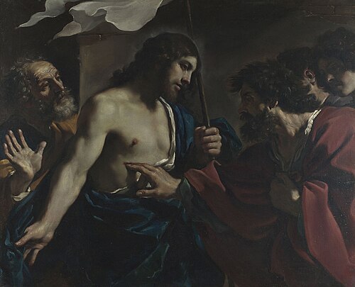 The Incredulity of Saint Thomas, 1621, Guercino