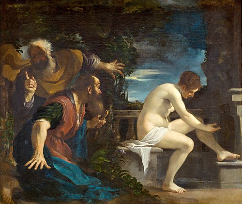 Susanna and the Elders, 1617, Guercino