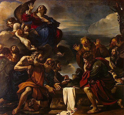 Assumption of the Virgin Mary, 1623, Guercino