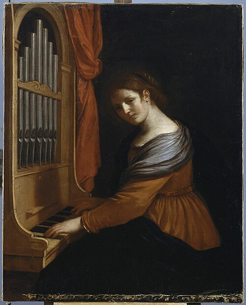Sainte Cécile, 1642, Le Guerchin