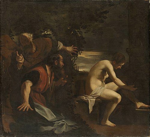 Susanna and the Elders, 1628, Guercino