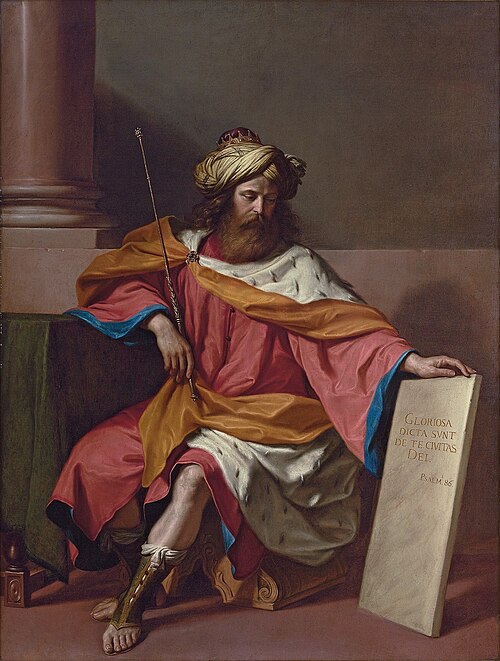 King David, 1651, Guercino