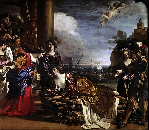 Death of Dido, 1631, Le Guerchin