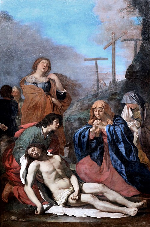 Pietà, 1638, Guercino