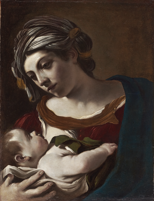 Virgin and Child, 1621, Guercino
