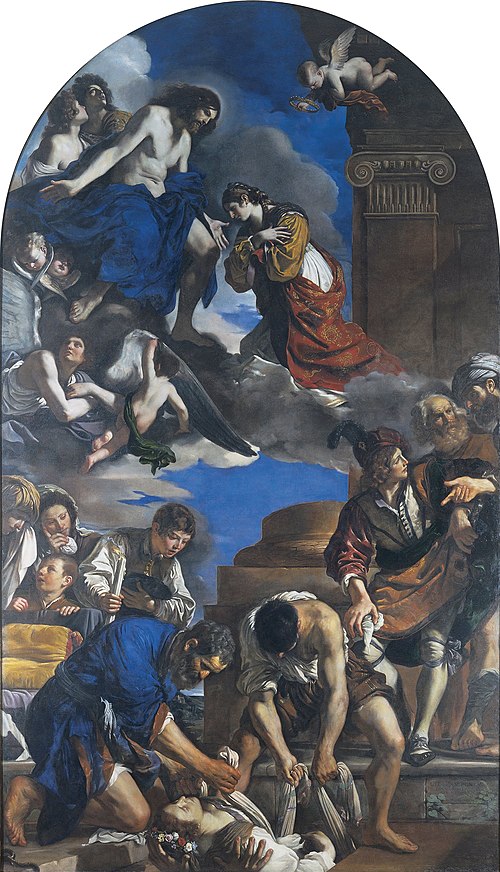 L'Enterrement de sainte Pétronille, 1623, Le Guerchin