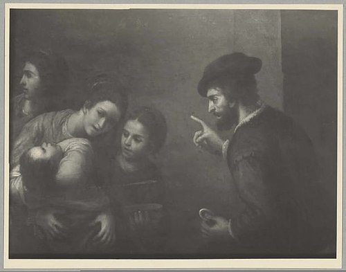 The Sick Child, 1660, Guercino
