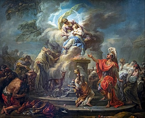 Le sacrifice d'Iphigénie, 1749, Gabriel-François Doyen