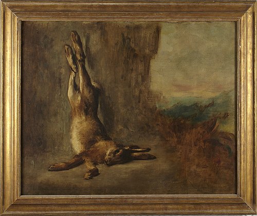 Hare, , Eugène Delacroix