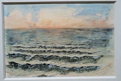 Das Meer bei Dieppe, 1854, Eugène Delacroix