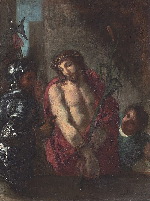 Ecce homo, 1848, Eugène Delacroix