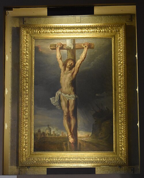 Le Christ en croix, 1820, Eugène Delacroix